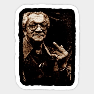 Redd Foxx // Vintage Retro Sticker